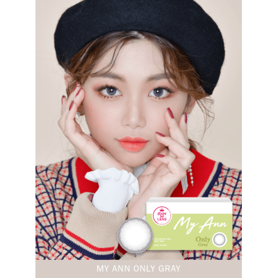 Ann365 1Month – My Ann Only Gray雪映灰 月拋 2片裝